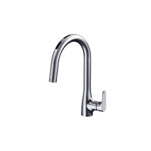 画像: TOTO TKG209B0J 水栓金具 RFシリーズ シングル混合水栓(台付き1穴) グースネック水栓 浄水器兼用 ビルトイン形 タッチレス エコシングル 浄水カートリッジ付属