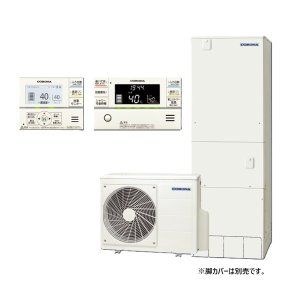 画像: コロナ 『CHP-E37AZ2+無線LAN対応インターホンリモコン』 エコキュート フルオート 高圧力パワフル給湯ハイグレード 一般地向け 370L (CHP-E37AZ1の後継品) ♪