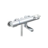 画像: INAX/LIXIL BF-KA147TSLA 水栓金具 クロマーレS サーモスタット付シャワーバス水栓 エコアクアPlus めっき仕様 逆止弁 (BF-KA147TSL の後継品)