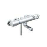 画像: INAX/LIXIL BF-KA147TNSR 水栓金具 クロマーレS サーモスタット付シャワーバス水栓 寒冷地 SPA U めっき仕様 逆止弁 (BF-KA147TNSM の後継品)