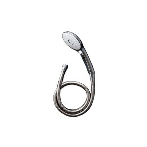 画像: INAX/LIXIL BF-SL7A 水栓金具 エコアクアPlus シャワーホースセット めっき仕様 メタルホース (BF-SL6A の後継品)