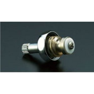 画像: 水栓部品 INAX/LIXIL　A-732-9　熱湯用水栓用 キャップナット付 スピンドル部 コマ付[◇]