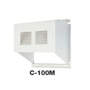 画像: 日本キヤリア/旧東芝 換気扇 別売部材 ウェザーカバー 【C-100M】 銅板製 空調換気扇用