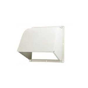 画像: 日本キヤリア/旧東芝 換気扇 別売部材 防火ダンパー付ウェザーカバー 【C-20D3】 銅板製 （20cm用） 温度ヒューズ72℃ 一般換気扇用