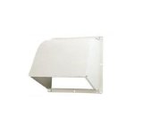 画像: 日本キヤリア/旧東芝 換気扇 別売部材 防火ダンパー付ウェザーカバー 【C-25D3】 銅板製 （25cm用) 温度ヒューズ72℃ 一般換気扇用