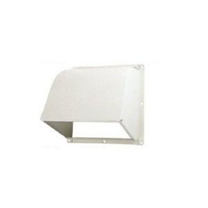 画像: 日本キヤリア/旧東芝 換気扇 別売部材 防火ダンパー付ウェザーカバー 【C-25D3T】 銅板製 （25cm用) 温度ヒューズ120℃ 一般換気扇用