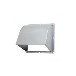 画像: 日本キヤリア/旧東芝 換気扇 別売部材 防火ダンパー付ウェザーカバー 【C-30SD】 ステンレス製 （30cm用） 温度ヒューズ72℃ 一般換気扇用