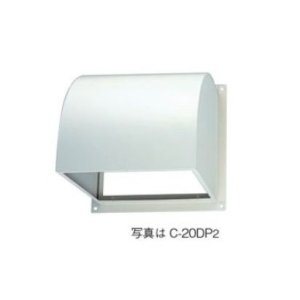 画像: 換気扇部材 日本キヤリア/旧東芝 C-35DP2 有圧換気扇用防火ダンパー付ウェザーカバー 銅板製 35cm用 産業換気扇用