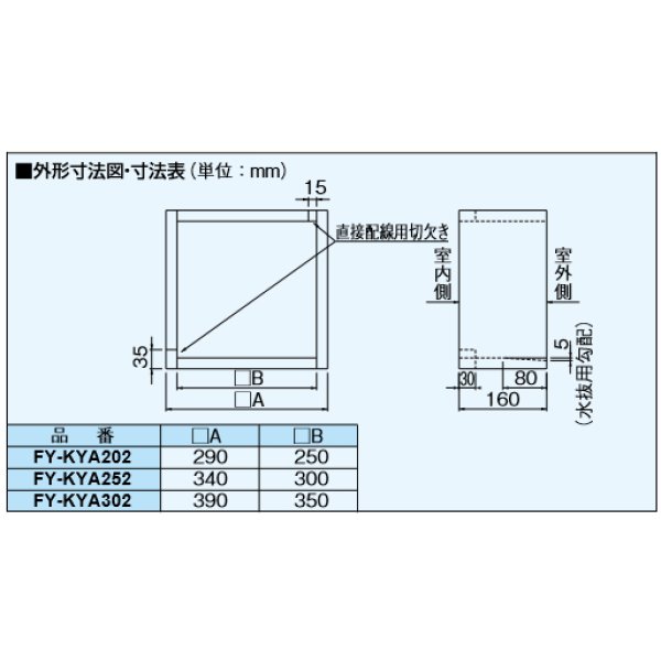 パナソニック 金属製 台所 換気扇 強弱調節付 30cm FY-25PM5 キッチン フードボックス用 台所用換気扇 - 2