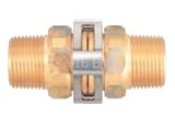 画像: 水栓金具 KVK　GDKN-F3　回転ニップル ファスナー仕様
