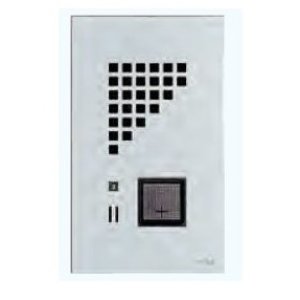 画像: インターホン玄関子機 アイホン　IE-NXUG　標準型玄関子機 カラーバリエーションシリーズ・埋込型 シャイニングシルバー [∽]