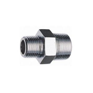 画像: 三栄水栓　JT701-1-20X13　配管用品 異径六角ニップル（クロム）
