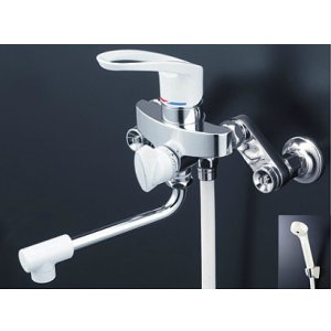 画像: シャワー水栓 KVK　KF5000HA　シングルレバー式シャワー 楽締め水栓