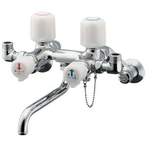 画像: 混合栓 カクダイ　1099　4バルブソーラ混合栓 [□]