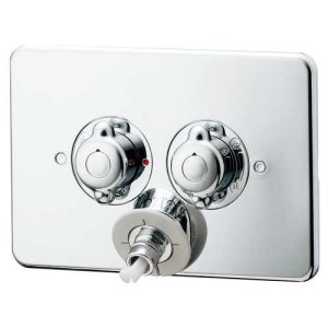 画像: 混合栓 カクダイ　127-102K　洗濯機用混合栓//立ち上がり配管用 寒冷地用 [□]