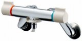 画像: 水栓金具 カクダイ　127-110K　洗濯機用混合栓（ストッパーつき） 逆流防止機能付 寒冷地用 [□]