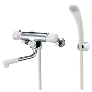 画像: 混合栓 カクダイ　173-132K　サーモスタットシャワ混合栓(逆配管) 寒冷地用 [□]