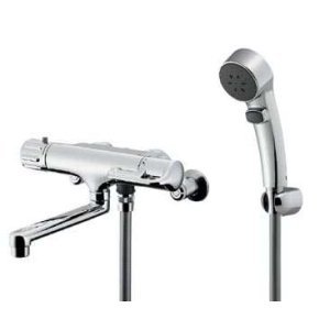 画像: 混合栓 カクダイ　173-136K　サーモスタットシャワ混合栓(逆配管) 寒冷地用 [□]