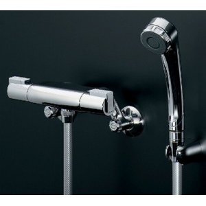 画像: 水栓金具 カクダイ　173-224K　サーモスタットシャワー専用混合栓 寒冷地 [■]