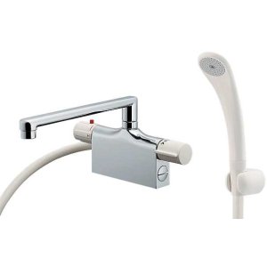 画像: 混合栓 カクダイ　175-001　サーモスタットシャワ混合栓(デッキタイプ) [□]