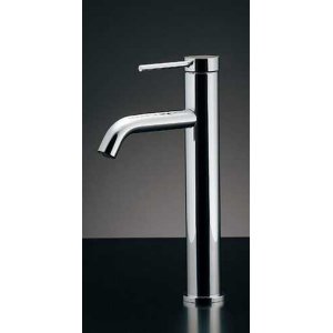 画像: 水栓金具 カクダイ　183-225　シングルレバー混合栓(ミドル) [■]