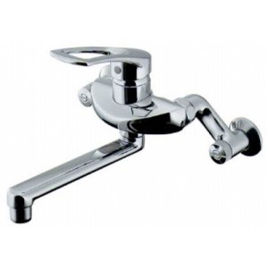 画像: カクダイ　192-332-220　シングルレバー混合栓 節湯B 逆流防止機能付 [□]