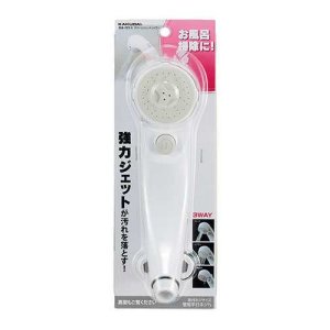 画像: 水栓金具 カクダイ 356-723-W バス用お掃除シャワー/ホワイト