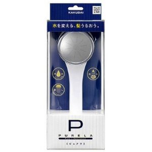 画像: 水栓金具 カクダイ 357-900-W 浄水シャワー(ピュアラ)