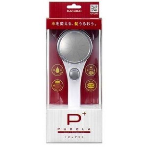 画像: 水栓金具 カクダイ 357-910-W 浄水ストップシャワー(ピュアラ)