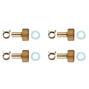 画像: 水栓金具 カクダイ　416-410　ペア耐熱管部品セット 10A