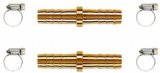 画像: 水栓金具 カクダイ　416-422　ペアホース用両側タケノコ 10A [□]