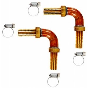 画像: 水栓金具 カクダイ　416-423　ペアホース用エルボ 10A [□]