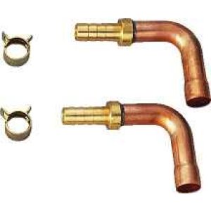 画像: 水栓金具 カクダイ　416-441　ペア耐熱管用ろう付け用セット 10A [□]