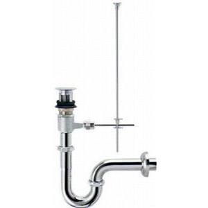 画像: 排水管 カクダイ　4323-38　ポップアップＰトラップ [□]