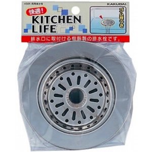 画像: 水栓金具 カクダイ 4505 両用排水栓