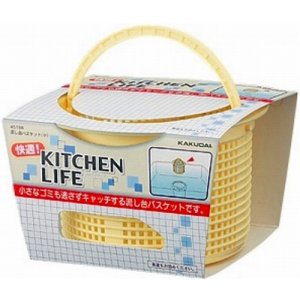 画像: 水栓金具 カクダイ　4519A　流し台バスケット(小)