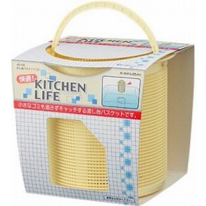 画像: 水栓金具 カクダイ　4519B　流し台バスケット(大)