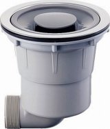 画像: 水栓金具 カクダイ　452-601　浅型流し台トラップ [□]