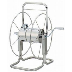 画像: ガーデニング カクダイ　553-030　ステンレスホースリール [■]