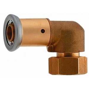 画像: 樹脂管 カクダイ　610-015-10A　ＪＫロックユニオンエルボアダプター（ワンタッチ） [□]