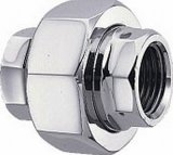 画像: 配管継手 カクダイ　6123A-13　ユニオン(クローム) [□]