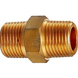 画像: 配管継手 カクダイ　6128-25X20　砲金ニップル [□]