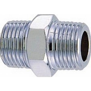 画像: 配管継手 カクダイ　6128A-20X13　ニップル(クローム)