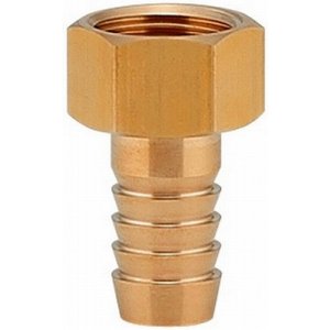 画像: 配管継手 カクダイ　613-36-1X27.0　ナットつきホースニップル [□]