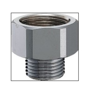 画像: 水栓金具 カクダイ　613-906　給湯機用ニップル 25×20 [□]