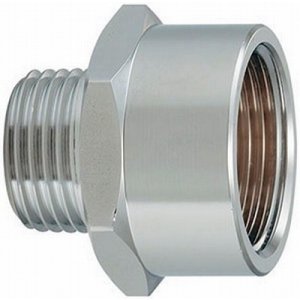 画像: 水栓金具 カクダイ　616-714-20　ブッシング(クローム) [□]