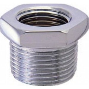 画像: 配管継手 カクダイ　6167A-25X13　ブッシング(クローム) [□]