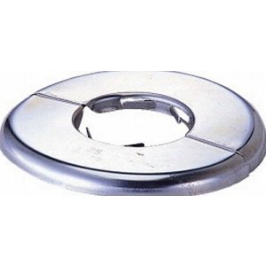 画像: 水栓金具 カクダイ　6215-25　ステンレスシーリングプレート/87×37 [□]