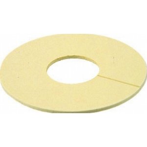 画像: 水栓金具 カクダイ　6217-30　ビニールプレート(アイボリー)/90×43