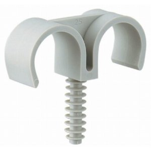 画像: 配管材 配管材 カクダイ　625-302-18　樹脂製サドルバンド（ダブル） [□]